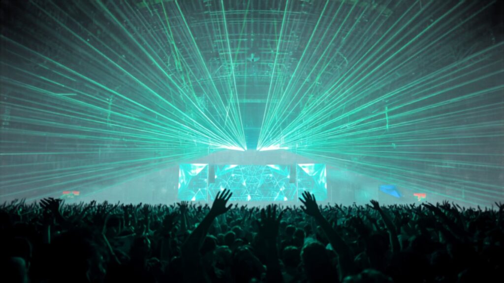 A State of Trance arena festival with lasers — TravelDeals AI