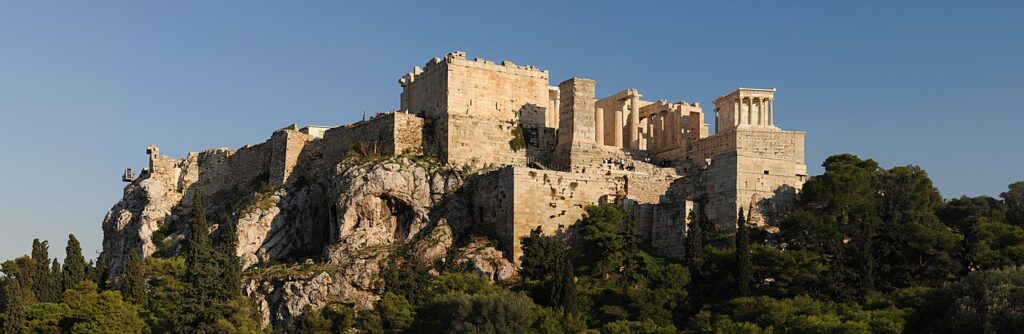 Athens Greece Acropolis and city