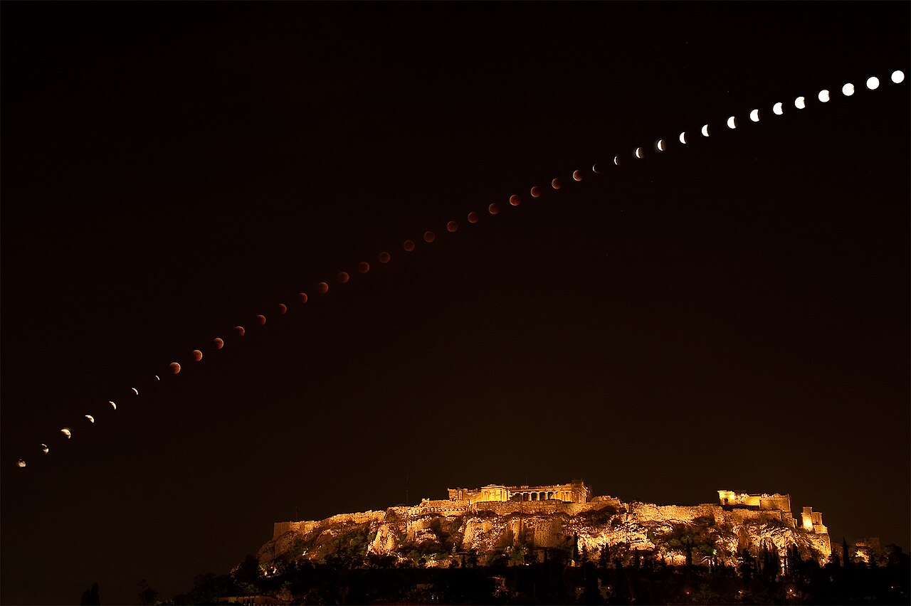 Athens Greece Acropolis and city