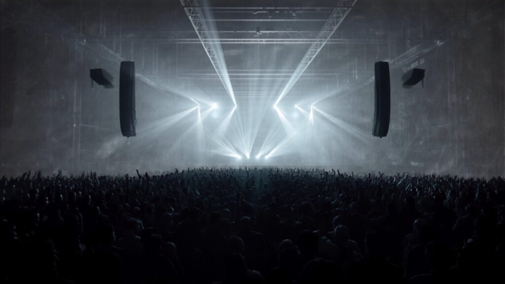 Peak-time techno festival with strobes — TravelDeals AI