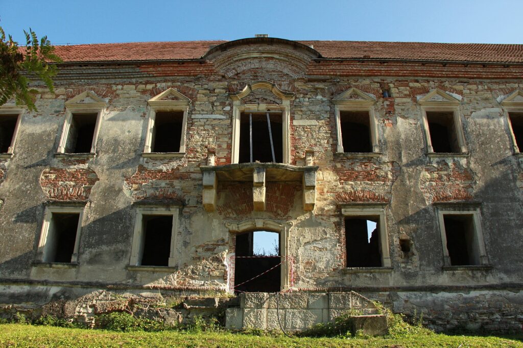 The Banffy Castle in Bontida, Transylvania, home of Electric Castle festival