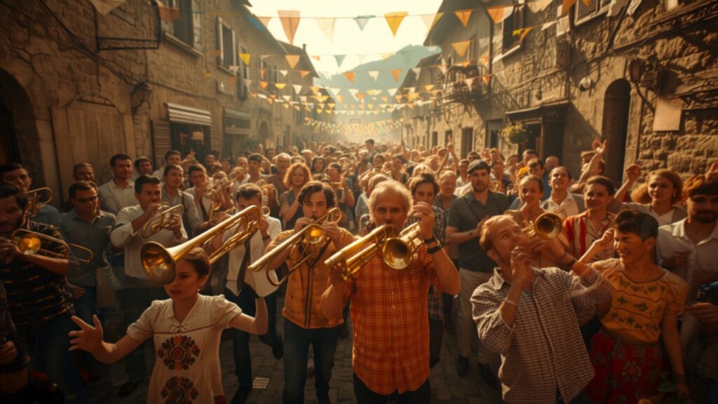 Balkan brass band street festival in Serbia — TravelDeals AI