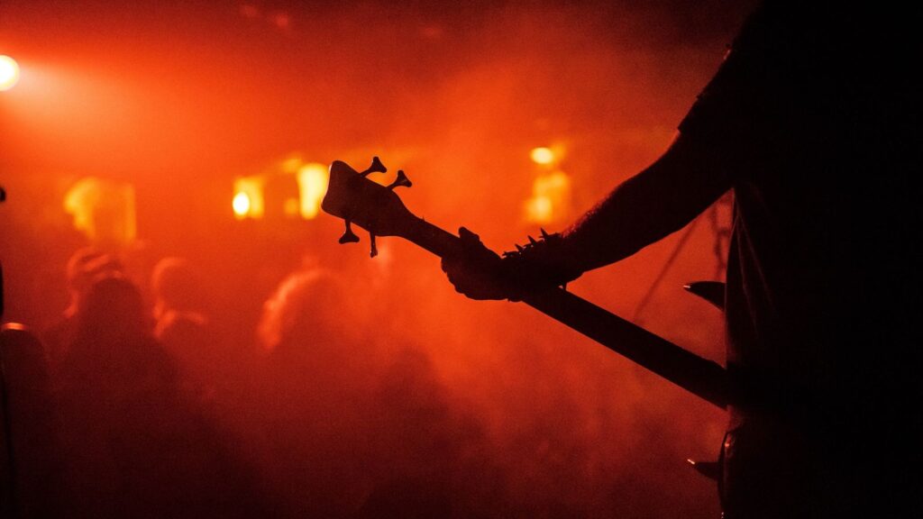 Heavy metal concert crowd — TravelDeals AI