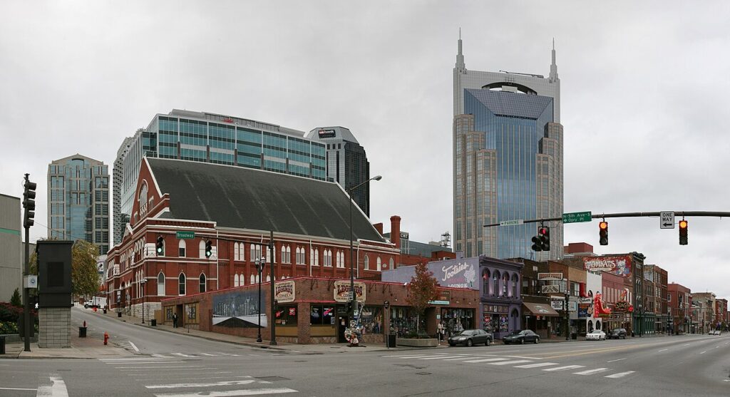 Nashville Tennessee music city