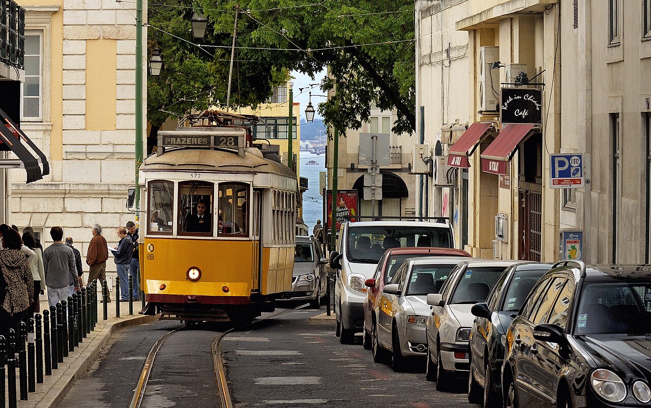 Lisbon tram Portugal