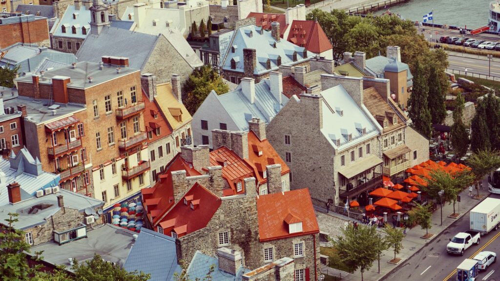 Quebec City old town in summer — TravelDeals AI