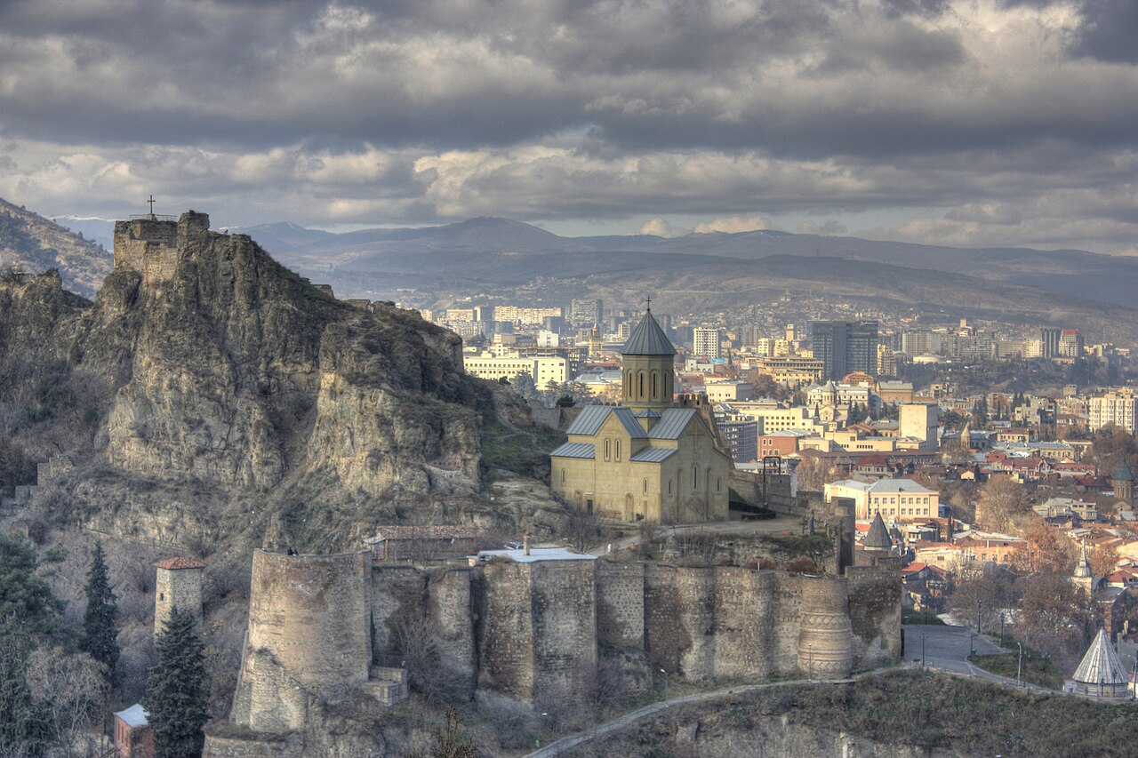 Tbilisi Georgia old town and nightlife